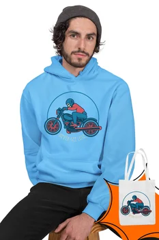 Angemiel Wear Never Get Lose Blue Men 'S Hooded Sweatshirt Bags Kombin 
Angemiel Wear Never Get Lose Blue Men 'S Hooded Sweatshirt Bags Kombin