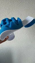 Soporte para el cuello calmante para la tensión relajante de hombros y cuello esponja azul libera tensión muscular alivia el dolor tighteness Theraputic