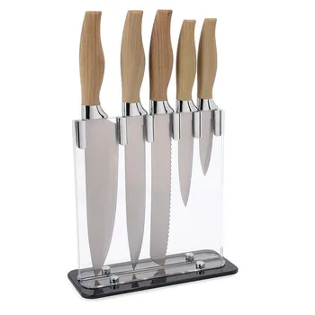 Set of Kitchen Knives and Stand Quid Baobab (5 pcs)
Set of Kitchen Knives and Stand Quid Baobab (5 pcs)