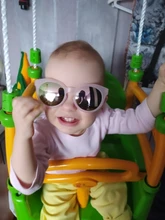 Pudcoco bebé populares gafas niño niños UV400 marco gafas de los niños al aire libre lindo