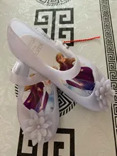 Disney-sandalias de princesa Elsa para niños y niñas, zapatos de animales, Mini Melissa, Lovely Melissa