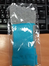 Calcetines de Invierno 1 pares 38-43 de los hombres al aire libre \ transpirable de algodón dedo del pie calcetines de deporte ciclismo correr 5 dedo del pie zapatillas calcetín