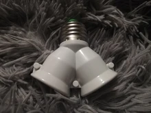 Splitter-Adapter-Holder Bulbs-Socket Extended Led-Lamp Photo-Studio E27 3in1