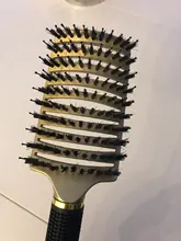 Massage-Comb Hair-Brush Salon Hairdressing-Styling-Tools Detangle Nylon Curly Girls Women