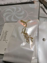 Pendientes de unicornio con tuerca para mujer, aretes de circonia cúbica de oro con diseño de Hada de los animales, joyería para fiesta de cumpleaños