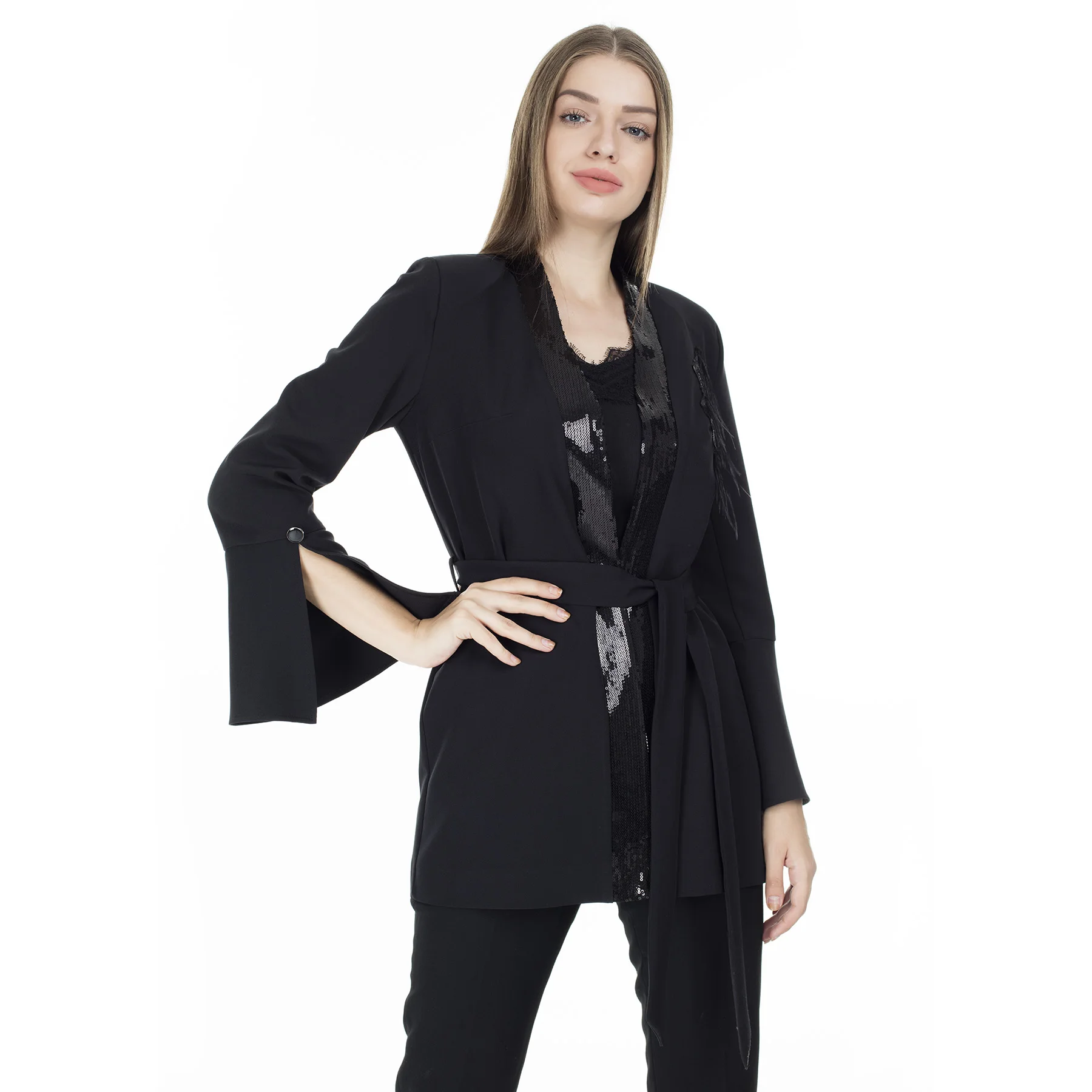 Via Dante Sequins Sequin Detailed Jacket WOMEN JACKET 4783126VD
Via Dante Sequins Sequin Detailed Jacket WOMEN JACKET 4783126VD