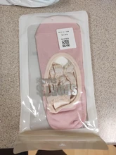 Las mujeres de encaje transpirable calcetines de Pilates de silicona Anti vendaje deslizante de baile de Ballet de Deportes de algodón calcetín sin espalda Yoga Fitness Calcetines