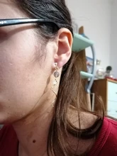 Juego de 5 pares de pendientes de Clip de estilo coreano, pendientes de Clip geométricos de estilo Simple sin perforaciones