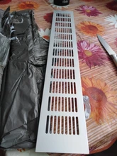 Perforated-Sheet Grille Ventilation-Cover Vents Wall-Ducting Aluminum-Alloy White Web-Plate