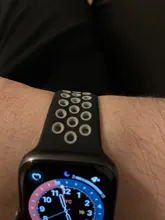 Correa de silicona para Apple Watch, pulsera deportiva transpirable de 44mm, 40mm, 38mm y 42mm, iWatch series 3, 4, 5, 6 se