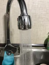 Splash grifo de la boquilla aireador burbujas de agua del rociador de ahorro grifo filtro de dos grifo de modos extensor de BH769952 de plata negro