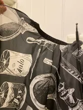 Capa de corte de pelo antiestático para salón de peluquería, impermeable, rendimiento de pelo permanente, bata grande de Color, tela suave de secado rápido, tela para barbería