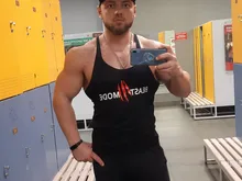 Camiseta de algodón deportiva sin mangas para hombre, ropa con estampado beastmode, camisa sin mangas para músculos, resistente, para gimnasio