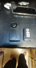 Alarma antirrobo con Control remoto inalámbrico para seguridad del hogar, Detector de vibración para motocicleta, puerta ventana
