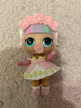 L O L Juego de ropa Original para niños, accesorios de botellas, traje de vestido para LOL de 8 cm, muñecos de la gran hermana, unicornio, 1 Juego