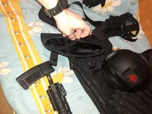 CQC Molle System AR15, bolsa táctica Molle de descarga, bolsa de recuperación de caza, accesorios militares