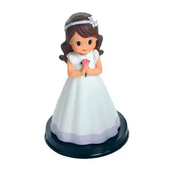 FIGURA DE TARTA PRIMERA COMUNI. NI VESTIDO BLANCO CON ROSA EN LA MANO. DETALLE Y RECUERDO PARA PASTEL DE PRIMERA COMUNI.
FIGURA DE TARTA PRIMERA COMUNI. NI VESTIDO BLANCO CON ROSA EN LA MANO. DETALLE Y RECUERDO PARA PASTEL DE PRIMERA COMUNI.