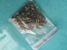 10x5mm/12x 6mm/14x 7mm/16x8mm 9 colores plateados hallazgos de joyería de moda, ganchos de cierre de langosta de aleación para collar y cadena de pulsera DIY