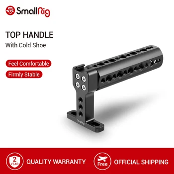 SmallRig Universal Top Handle with Cold Shoe Mount Cheese Handle Kit For DSLR Camera Cage/Microphone - 1638
SmallRig Universal Top Handle with Cold Shoe Mount Cheese Handle Kit For DSLR Camera Cage/Microphone - 1638
