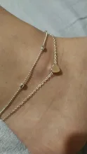 KINFOLK tobilleras mujer de moda Simple de oro corazón mujer pulseras tobilleras para mujer tobillera pie enlace joyería tobillera pulsera de cadena de la
