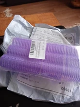 6 unids/set gran auto agarre rodillos del pelo se aferran cualquier tamaño DIY rizadores de cabello Color al azar DIN889