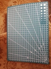 Almohadilla de corte A4, tabla de corte, herramienta de costura de retales, herramienta Artesanal de cuero artesanal, placa Base de autorreparación de doble cara, 22x30cm