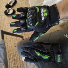 Guantes Protectores de dedos completos para motocicleta, para Motocross, carreras, guante para engranajes, 4 colores, 1 par, gran oferta