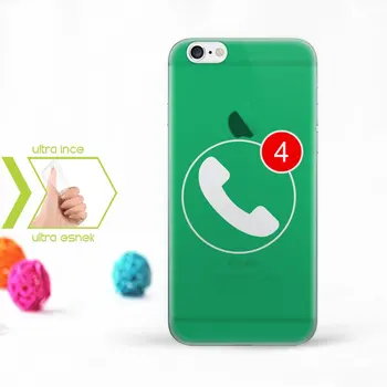 Personalized iPhone 6-6 Plus Thin Transparent Silicone Phone Cover (Missed Çağrı-1) 
Personalized iPhone 6-6 Plus Thin Transparent Silicone Phone Cover (Missed Çağrı-1)