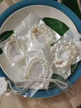 17KM-gargantilla de perla blanca de imitación para mujer, collar de boda con perlas redondas grandes, joyería de moda