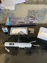 Destornillador eléctrico inalámbrico, Mini herramientas eléctricas, taladro eléctrico multifunción recargable de 3,6 V con 11 Uds de brocas, eje Flexible