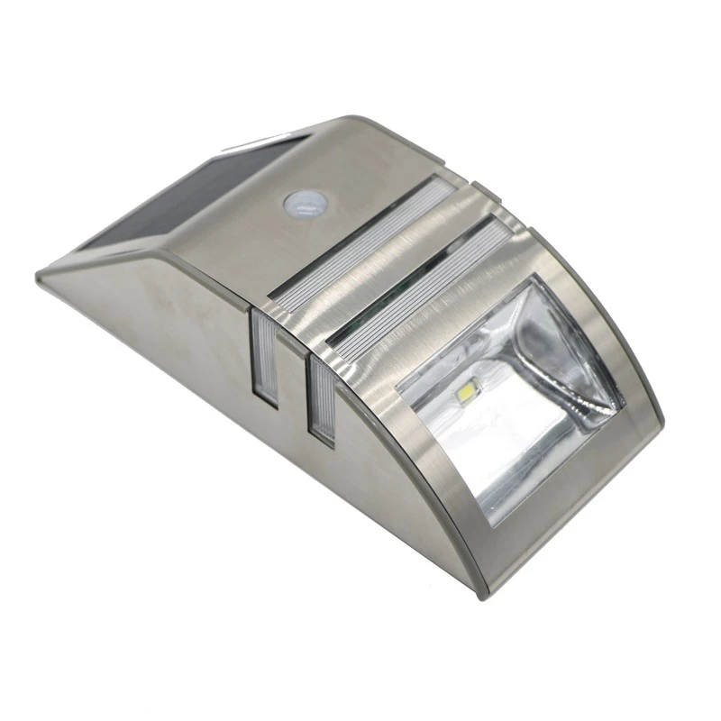 SZYOUMY Stainless Steel Solar Power 2 LED Solar Light PIR Human Induction Light Outdoor Garden Balcony Wall Lamp Silver/Black
SZYOUMY Stainless Steel Solar Power 2 LED Solar Light PIR Human Induction Light Outdoor Garden Balcony Wall Lamp Silver/Black