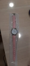 Reloj de pulsera de cuarzo con diseño de gato negro para niños y estudiantes, cronógrafo de cuero, color rosa, regalo para niñas