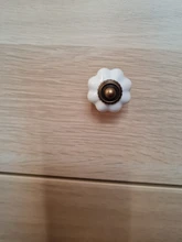 Furniture-Handle Door-Knobs Cupboard Drawer Pumpkin Retro Hardware Ceramic Kitchen Vintage