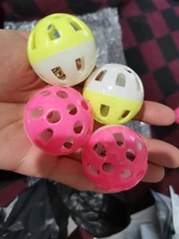 Pet Parrot Toy Bird Hollow Bell Ball For Parakeet Cockatiel Chew Fun Cage Toys 23