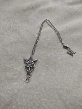 Arwen-anillo de la película clásica, Arwen Evenstar, colgante de película, joyería de cristal, estrella de Crepúsculo, pendiente de Torque, Erkek kolye
