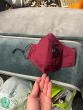 Mascarilla facial de algodón PM2.5, máscara de carbón activado lavable y reutilizable, máscara de filtro de carbono