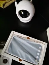 Sailvde-Monitor inteligente de bebé inalámbrico, Monitor de bebé a Color con cámara de vigilancia para interiores, niñera de seguridad electrónica, alimentación para bebés