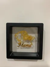 Cadena con colgante plata de primera ley nombre personalizado para mujer, collar, gargantilla, plata esterlina 925, placa personalizable, letras, regalo de navidad para novia