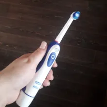 Oral B-cepillo de dientes eléctrico sónico, utensilio de higiene bucal con cabezales reemplazables, giratorio 2D