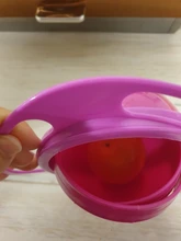 Tazón universal tipo Gyro a prueba de derrames para niños, plato giratorio infantil con diseño, práctico con rotación de 360 grados, platos de alimentación sólidos