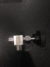 1/2-Needle-Valve Stainless-Steel Adjustable Female BSP Thread 90-Degree 304-On/Off