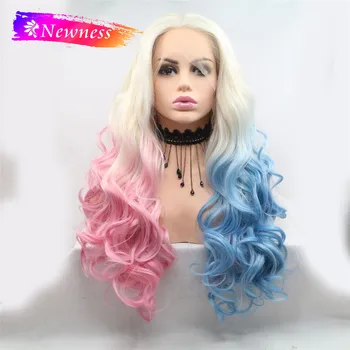 Newness Water Wave Three Color Lace Front Wigs For Women Middle Part Long Synthetic Wig With Natural Hairline
Newness Water Wave Three Color Lace Front Wigs For Women Middle Part Long Synthetic Wig With Natural Hairline