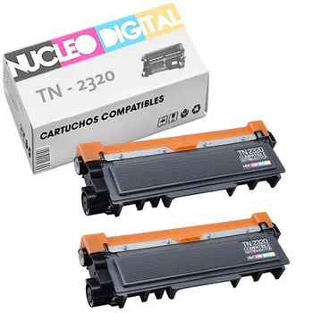NucleoDigital compatible toner cartridge for use in Brother TN-2320 TN-2310 upto 2.600 Paginas TN2320 tn2310
NucleoDigital compatible toner cartridge for use in Brother TN-2320 TN-2310 upto 2.600 Paginas TN2320 tn2310