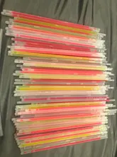 Barras luminosas de luz fluorescente para fiesta, pulseras, collares, neón, palo brillante de colores para fiesta de boda