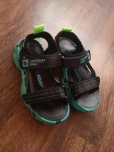 ¡Novedad de 2020! Sandalias de verano para niños de CAGILKZEL, Sandalias de moda, zapatos para niños, Sandalias antideslizantes de cuero con fondo suave para niños.