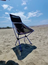 Silla plegable para acampar al aire libre, ultraligera, para picnic, senderismo, viajes, ocio, plegable, para playa, Luna, pesca, portátil