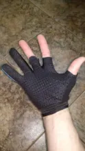 Guantes de pesca con corte de tres dedos para hombre, herramienta antideslizante, guantes para pesca al aire libre, guante de elasticidad, accesorios de pesca, buscador de peces