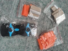 Hoja de afeitar adhesiva para coche, rascador de cerámica de vidrio para ventana, limpiador de cola, herramienta removedora, 10 Uds./20 Uds.