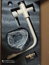 Grifo con filtro de cocina Balck con Dot latón purificador grifo doble pulverizador agua potable grifo recipiente fregadero mezclador grifo Torneira