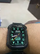 + Correa de reloj Apple apple Watch banda 44mm 40mm 42mm 38mm accesorios correa de silicona blanda transparente Apple watch Serie 6 iPhone 5 4 3